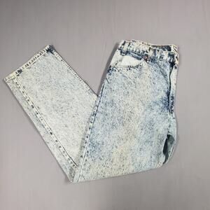 Vintage Orange Tab Levi's 506  Jeans Men's Size 36x32 Acid Washed